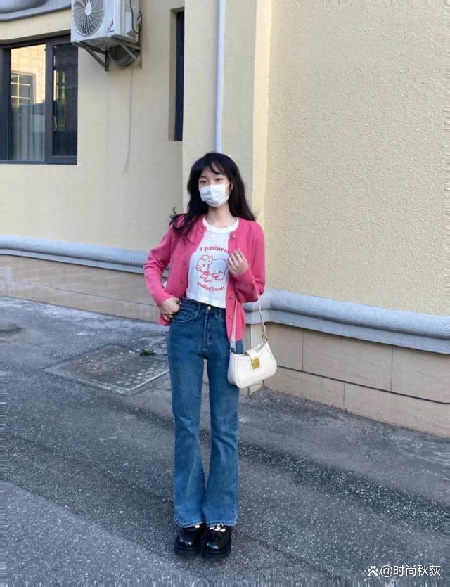 秋天满大街都穿“阔腿裤+平底鞋”不仅遮肉显瘦还提升气质(图17)