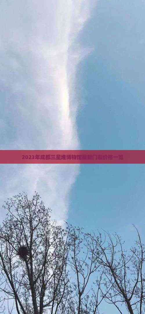 2023年成都三星堆博物馆最新门票价格一览(图6)
