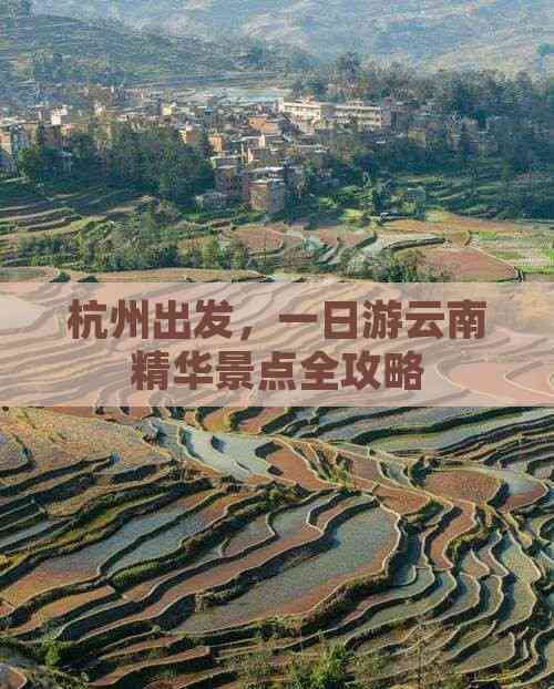 杭州出发一日游云南精华景点全攻略(图2)