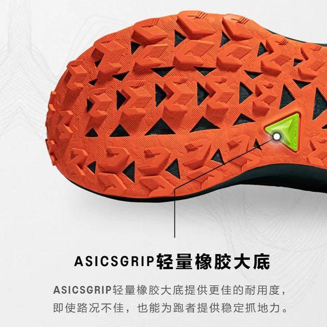 【越野神器！跑出新高度】ASICSTrabucoMax4~轻量缓震+强力抓地挑战多路况畅享稳定透气新体验！(图2)