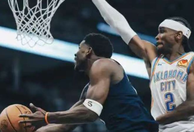 5月25日NBA季后赛结束所有比赛最新积分榜如下！雷霆2-1森林狼(图1)