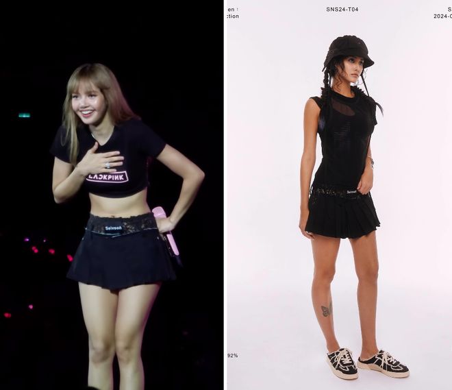 Lisa演唱会上身台湾潮牌原来是这个？(图5)